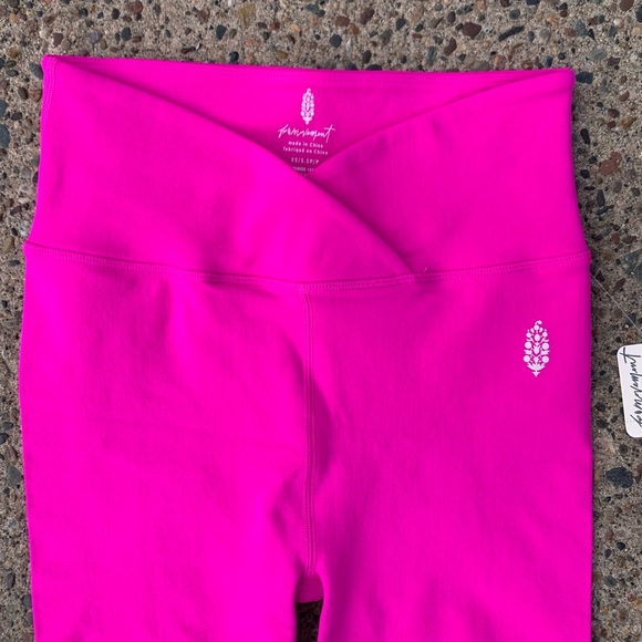 Free People magenta biker shorts - Picture 3 of 4